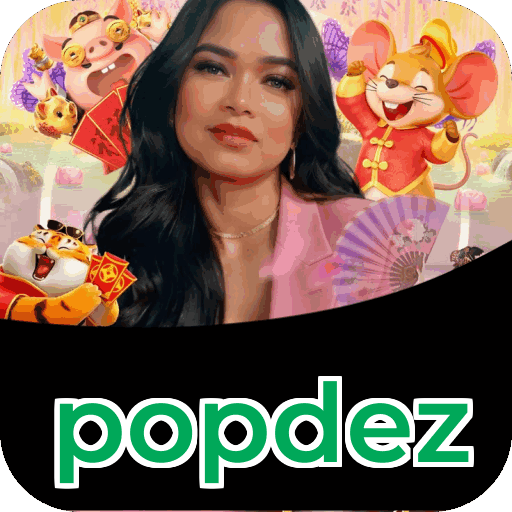 Passo a passo visual mostrando processo de download e instalação do aplicativo popdez